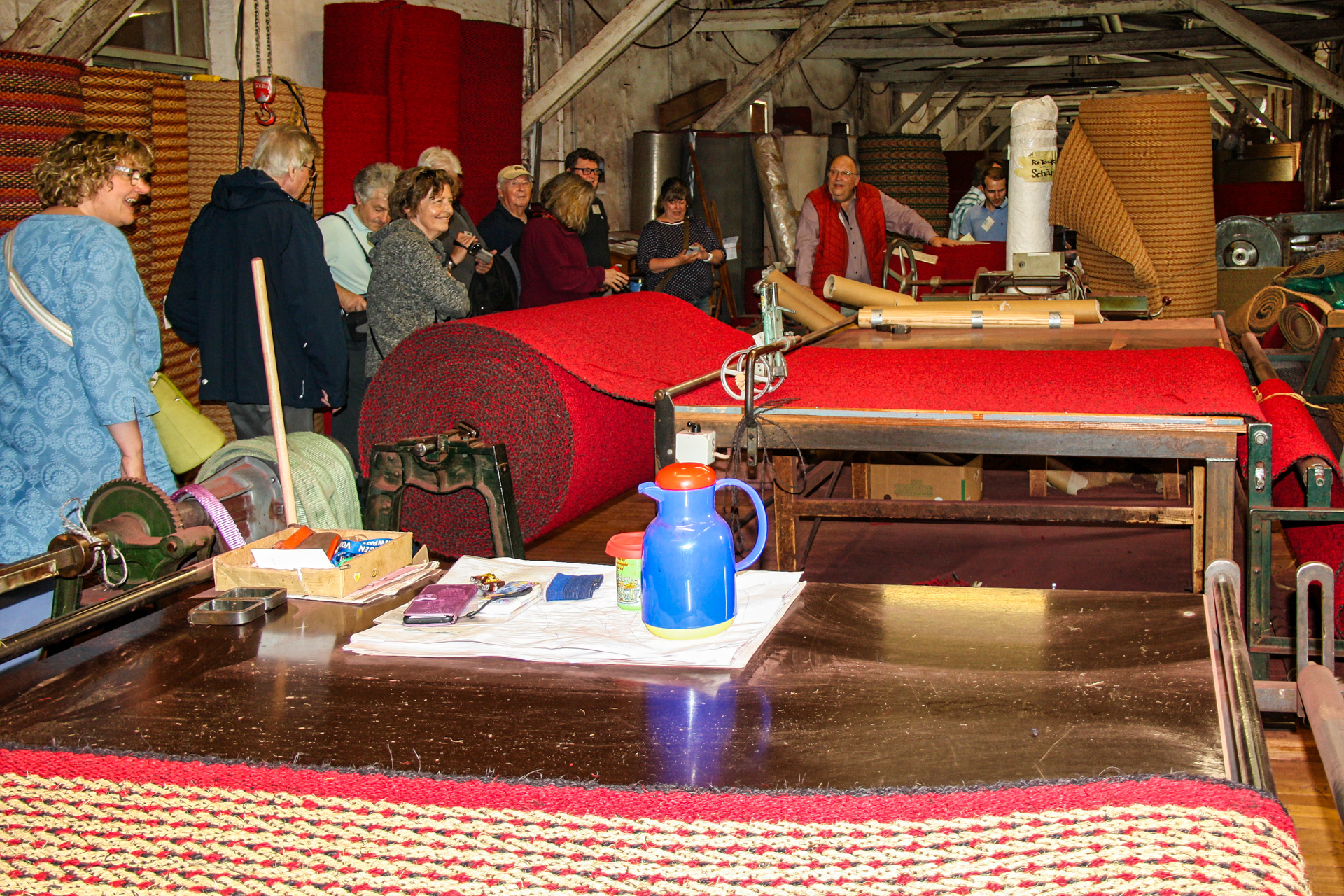 Schär coconut weaving mill in Eisenschmitt