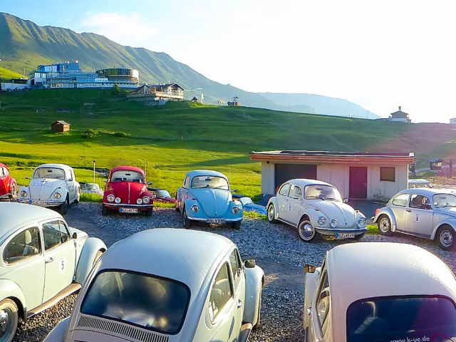 Vista de la estación intermedia del teleférico