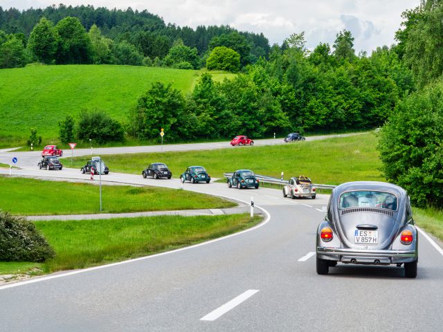 Fahrt durch den Bayrischen Wald
