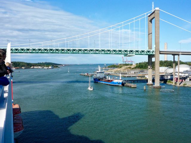 Einfahrt nach Göteborg