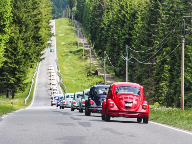 Fahrt durch den Böhmerwald