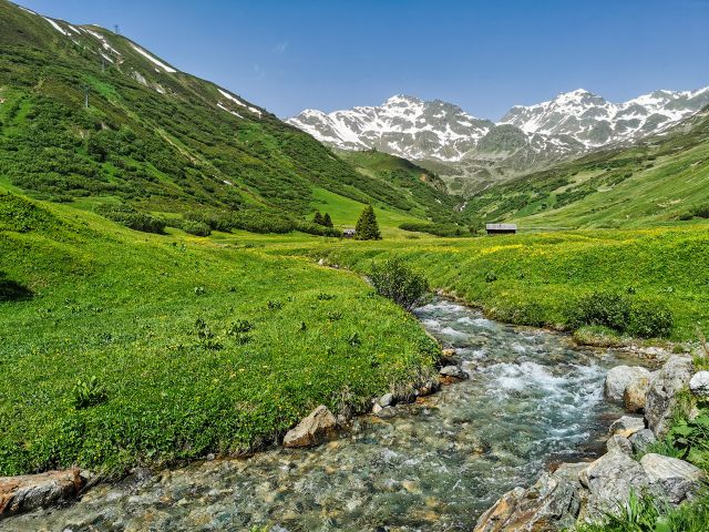 Lausbach with a view of Furgler
