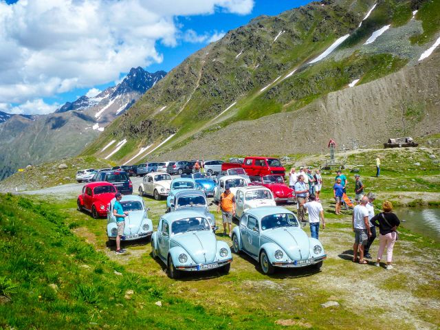 At the Weißsee lake