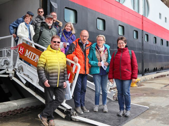 Hurtigruten-Postschiff