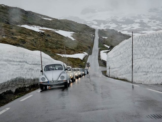 En la carretera de Sognefjell