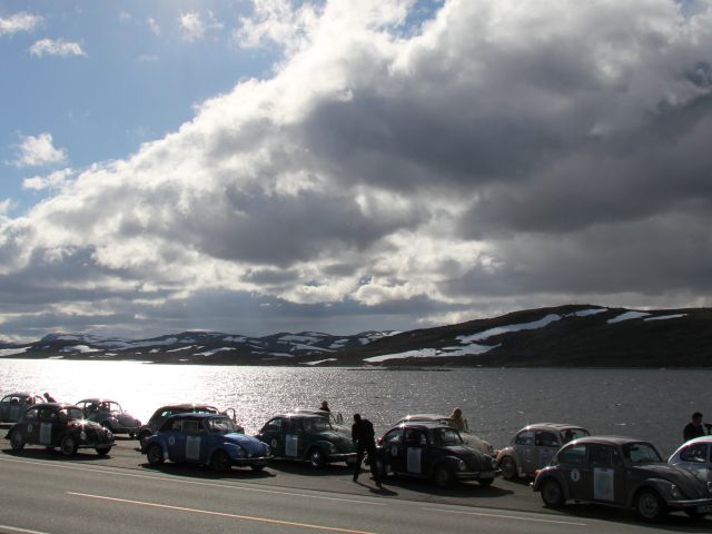 At Lake Ørteren on the Hardangervidda