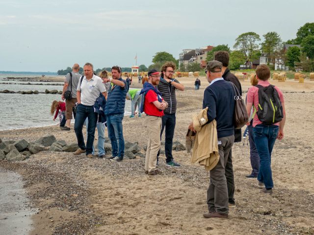 At Niendorf beach