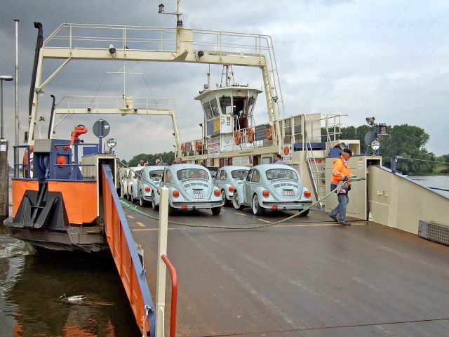 Elbe ferry near Hoopte