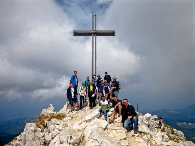 Gipfel des Weißhorn, 2317 m ü. M.