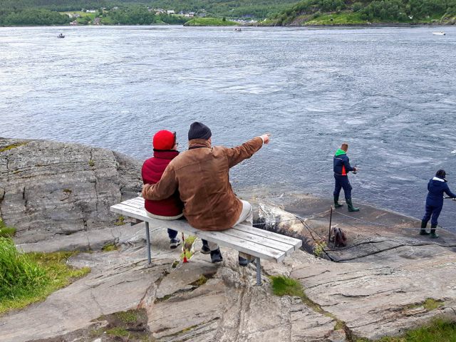 At the Saltstraumen