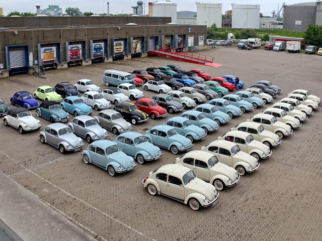 Colección de Vehículos Comerciales Volkswagen Antiguos