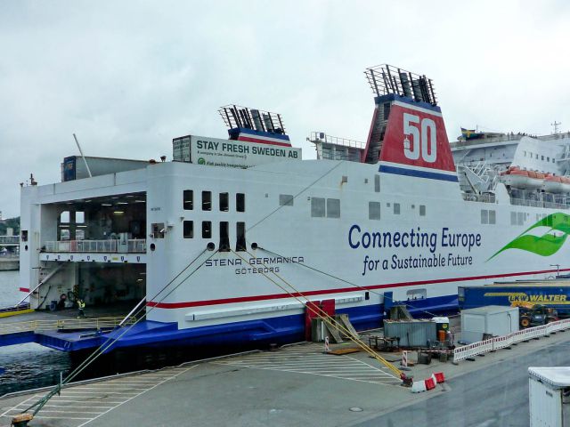 With Stena Germanica to Göteborg