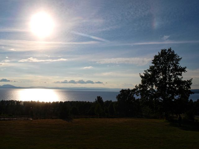  View of Lake Siljan from the hotel