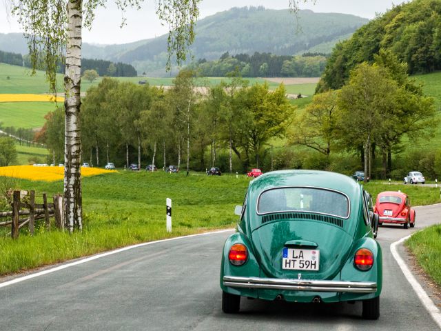 Convoy de escarabajos de Diemelsee a Ramsbeck