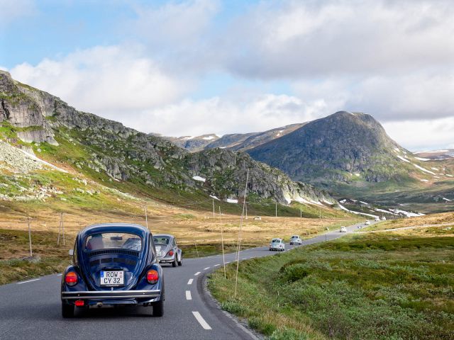 Meseta detrás de Beitostølen