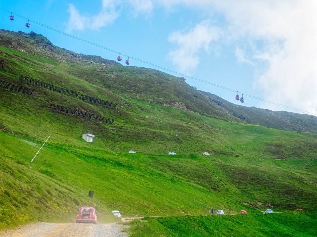 Ascent to the Fisser Joch