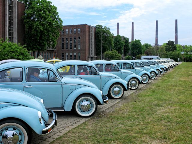 At the Wolfsburg plant