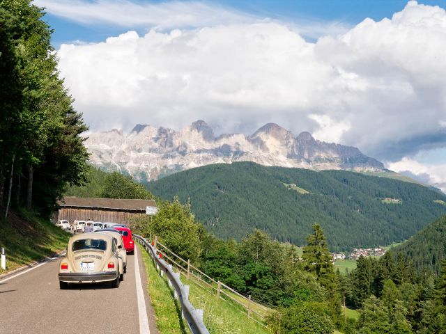 Vista del Rosengarten