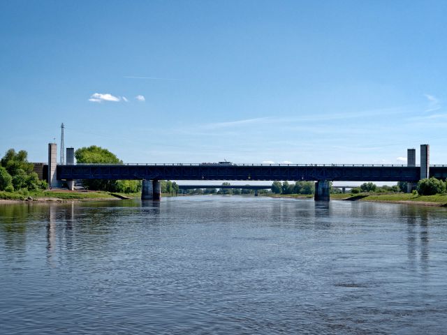 Magdeburg canal bridge