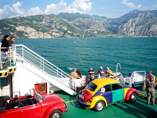 Crossing Lake Garda